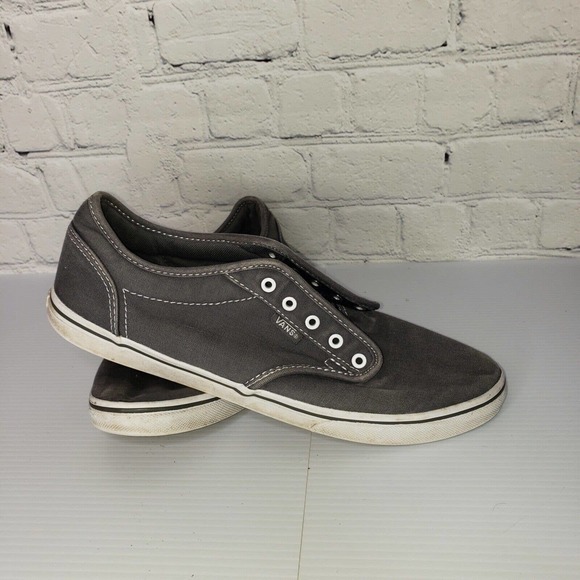 VANS World’s #1 SkateBoarding Shoe TB4R‎ Gray Women's Size 9 No Laces - Picture 1 of 9